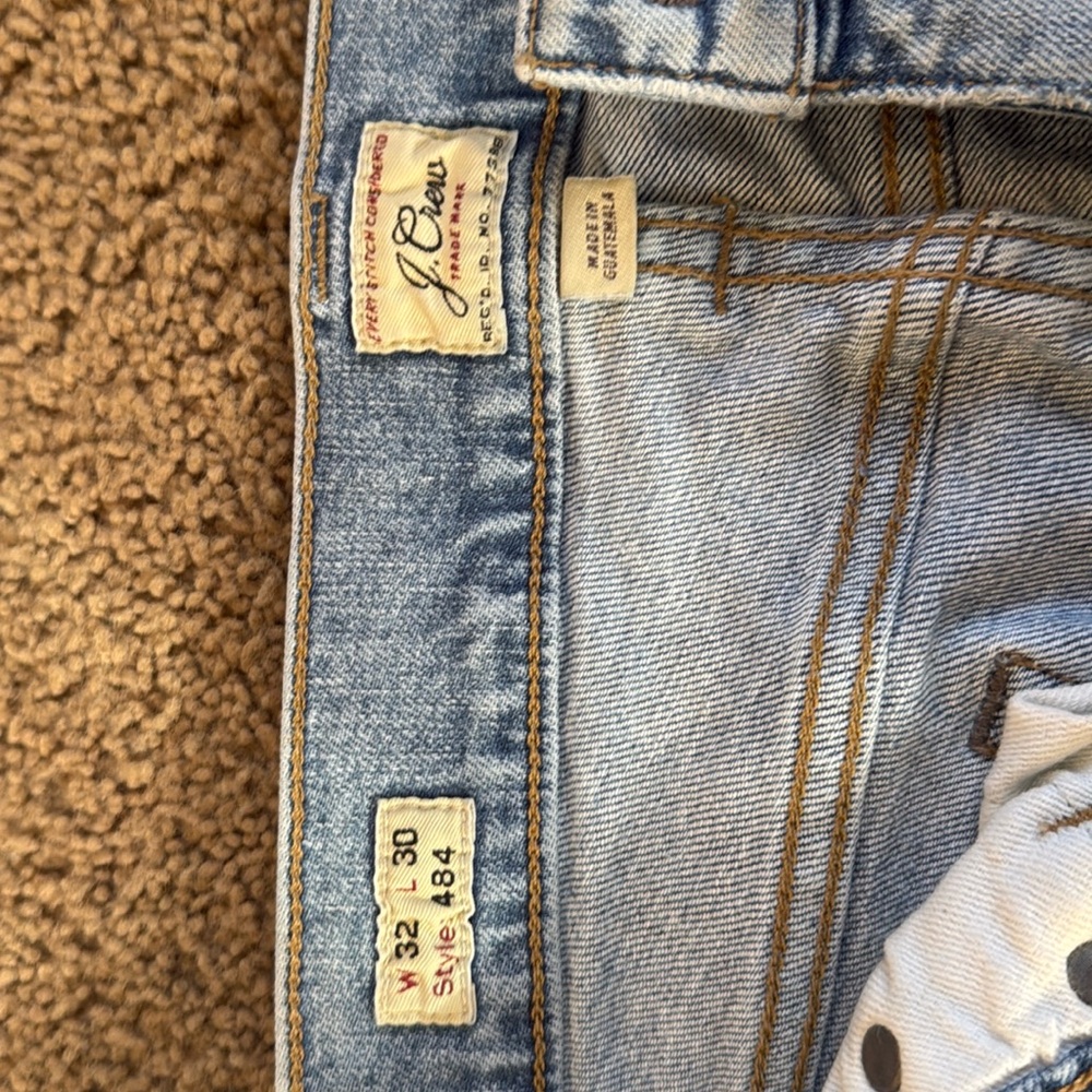 J crew one year wash 484 Jean